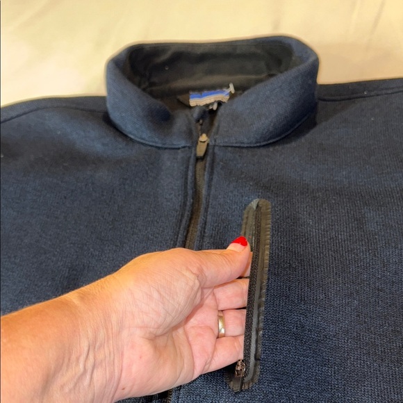 Sunice StormPack Jacket Performance Full YKK Zip Fleece Men's Navy Size L - Picture 9 of 14